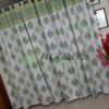 Two Shade Green Curtain