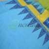 Sky blue Yellow Bed Cover