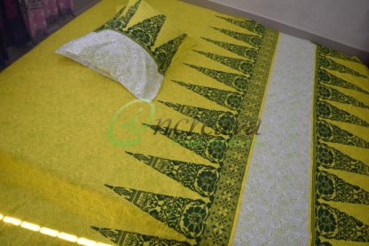 Yellow Bed cover