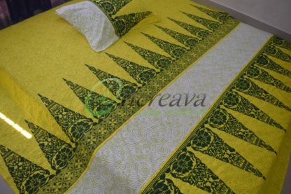 Yellow Bed cover
