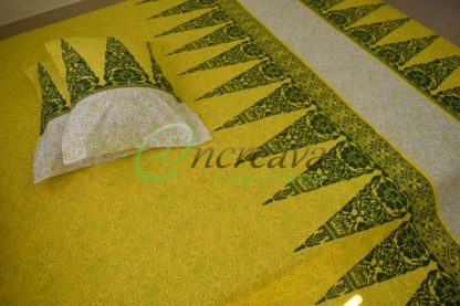 Yellow Bed cover