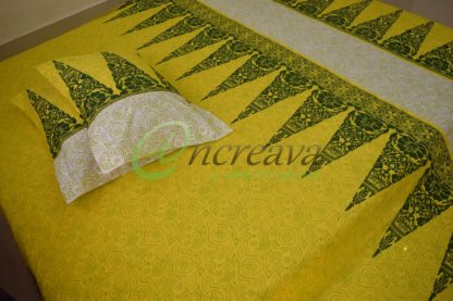 Yellow Bed cover
