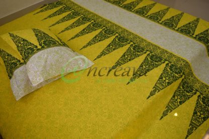 Yellow Bed cover