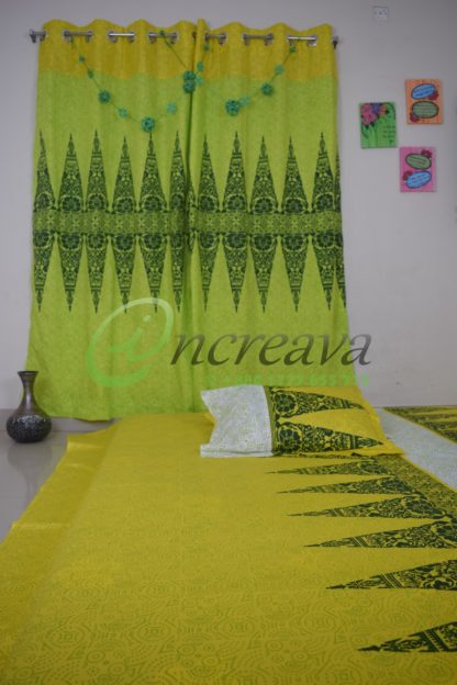 Yellow Bed cover