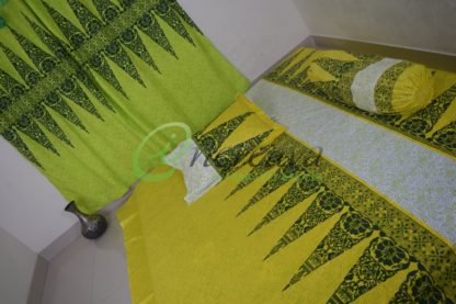 Yellow Bed cover