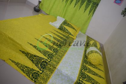 Yellow Bed cover