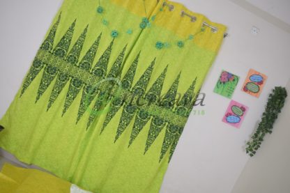 Yellow Bed cover