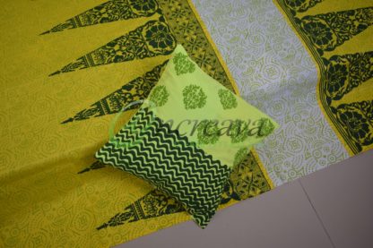 Yellow Bed cover