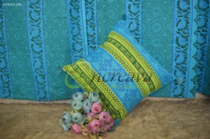 Lemon Sky Blue Curtain