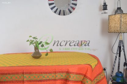 Orange Mastered Table cover