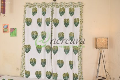 White Monster Curtain