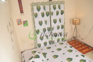 White Monster Curtain