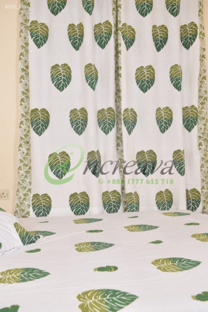 White Monster Curtain