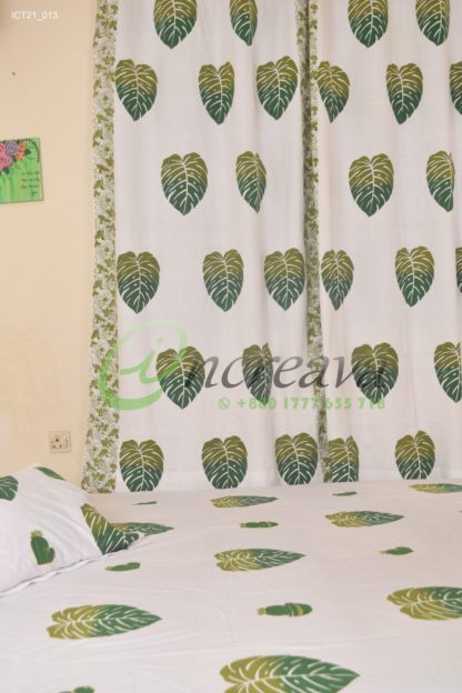 White Monster Curtain