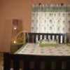 White Fern bed cover