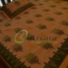 White Fern bed cover