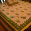 White Fern bed cover