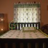 White Fern bed cover2