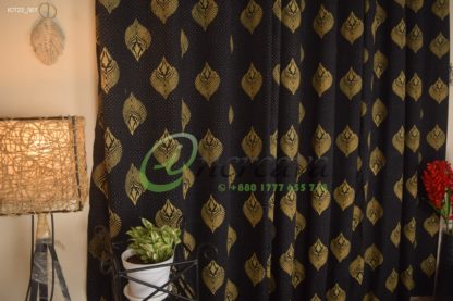 Black Biscuit Curtain
