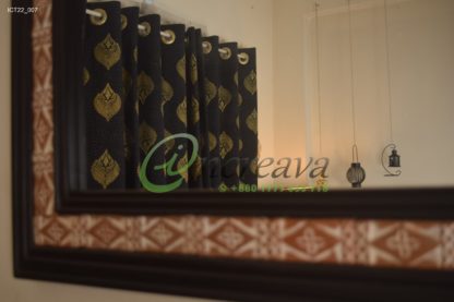 Black Biscuit Curtain