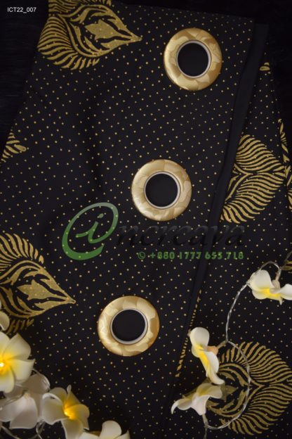 Black Biscuit Curtain