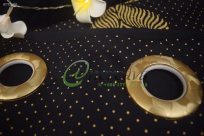 Black Biscuit Curtain