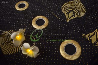 Black Biscuit Curtain