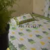 White Fern bed cover