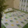 White Fern bed cover
