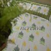White Fern bed cover