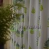 White Fern Curtain