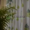White Fern Curtain