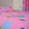Baby pink Monester Bed cover