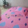 Baby pink Monester Bed cover