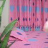 Baby pink Monester Bed cover