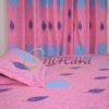 Baby pink Monester Bed cover
