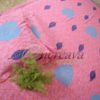 Baby pink Monester Bed cover