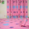 Baby pink Monester Bed cover