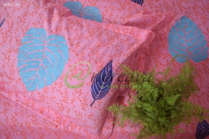 Baby pink Monester Bed cover