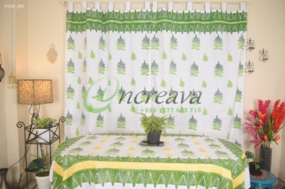 White Fern Table cover