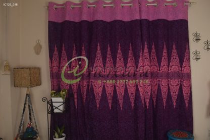Purple Pink Curtain