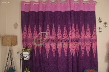 Purple Pink Curtain