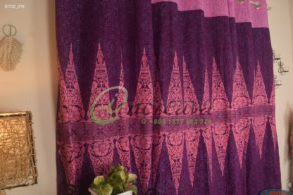 Purple Pink Curtain