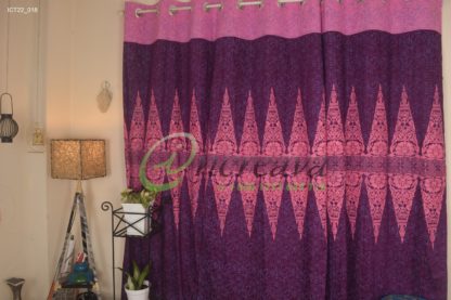 Purple Pink Curtain