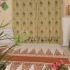 Biscuit Fern Curtain