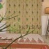 Biscuit Fern Curtain