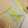 Biscuit Lemon Jamdani Motif Bed cover