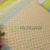 Biscuit Lemon Jamdani Motif Bed cover