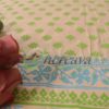 Biscuit Lemon Jamdani Motif Bed cover