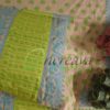 Biscuit Lemon Jamdani Motif Bed cover